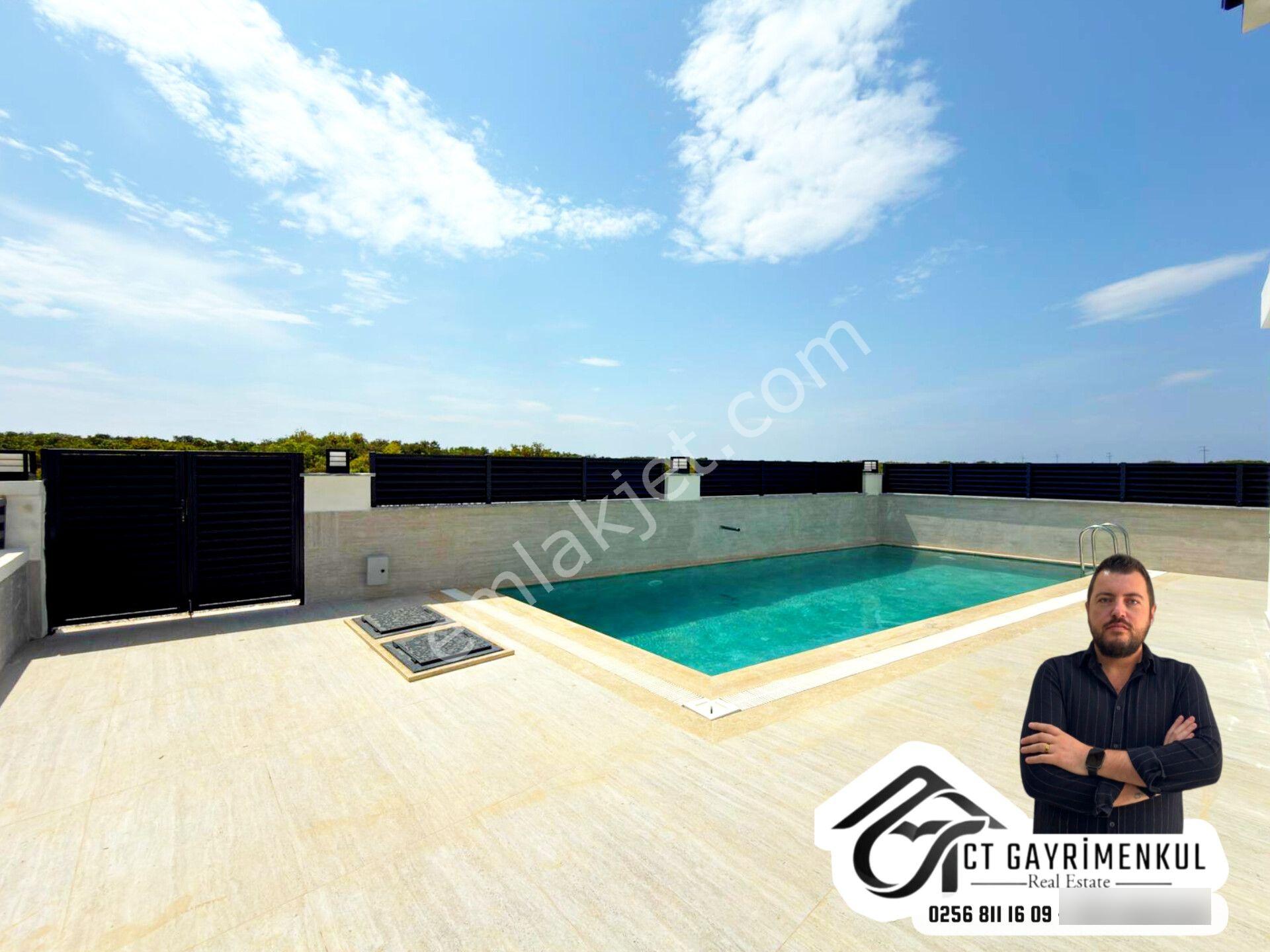 Didim'de Satılık 4+1 Tam Müstakil 300m2 Açık Mutfak Bahçeli Havuzlu Villa ! — fotoğraf 6