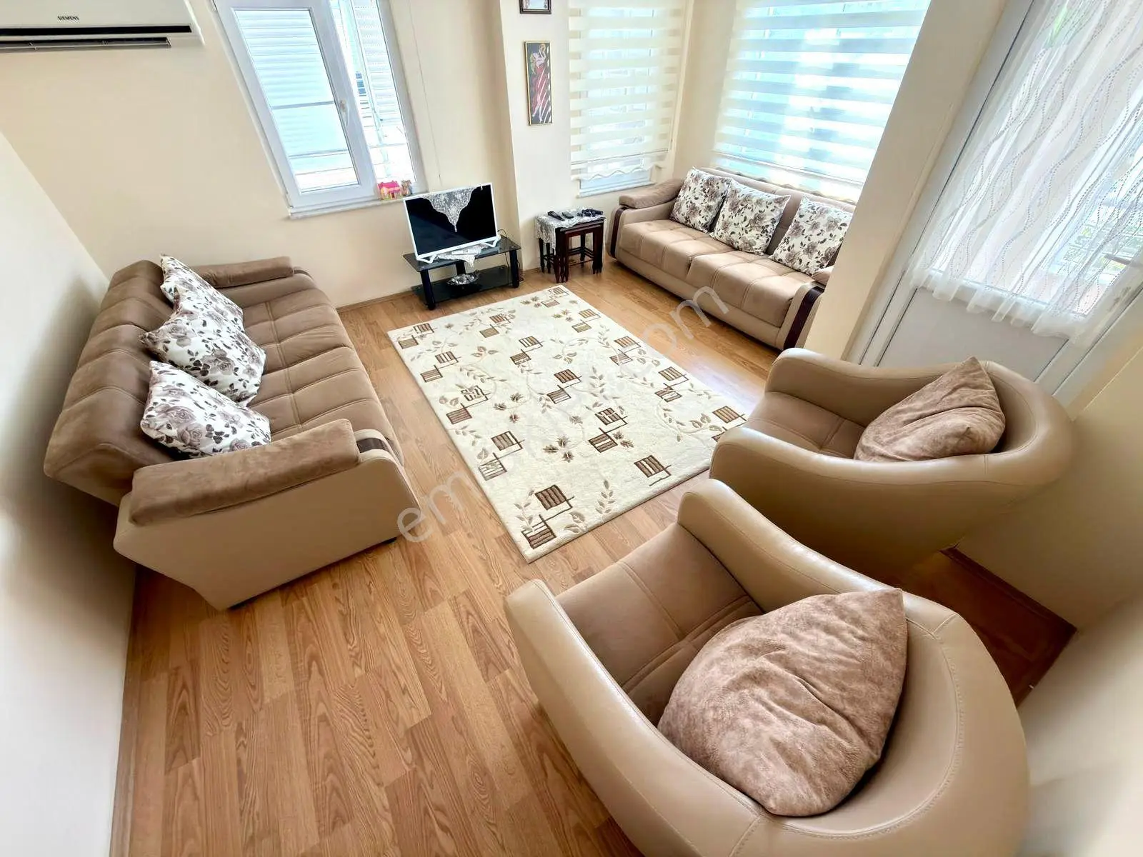 Referans'tan Altınkum'da Ara Kat Ön Cephe Full Eşyalı 2+1 Daire — fotoğraf 2