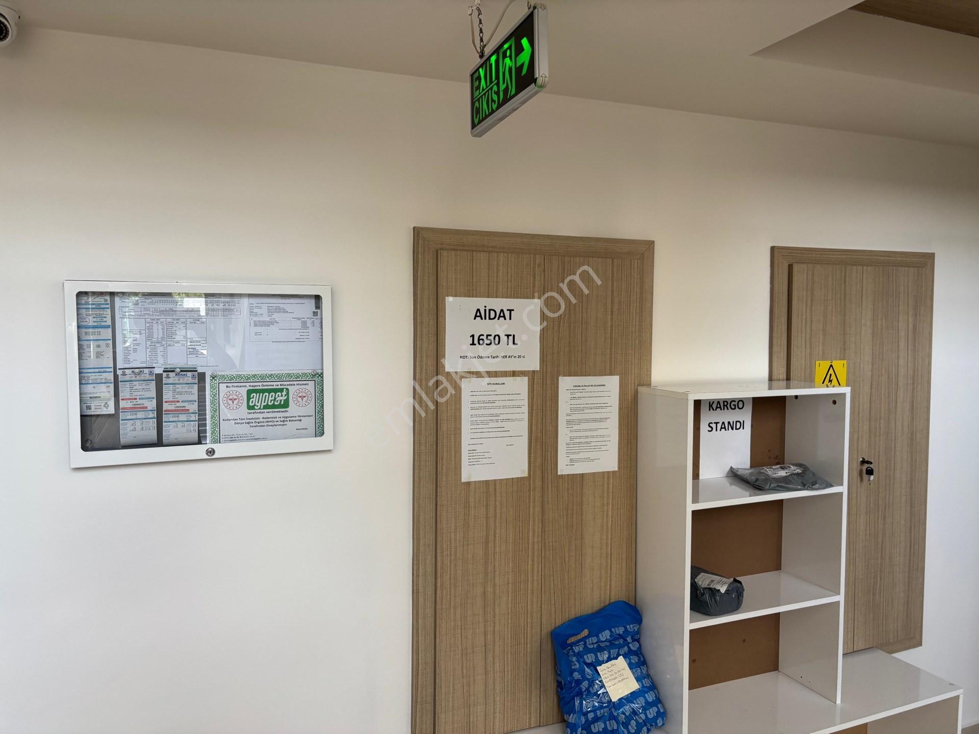 Meram Tıp Yakınında Huzur Kent Sitesinde Arakat1+0 Satılık Daire — fotoğraf 9