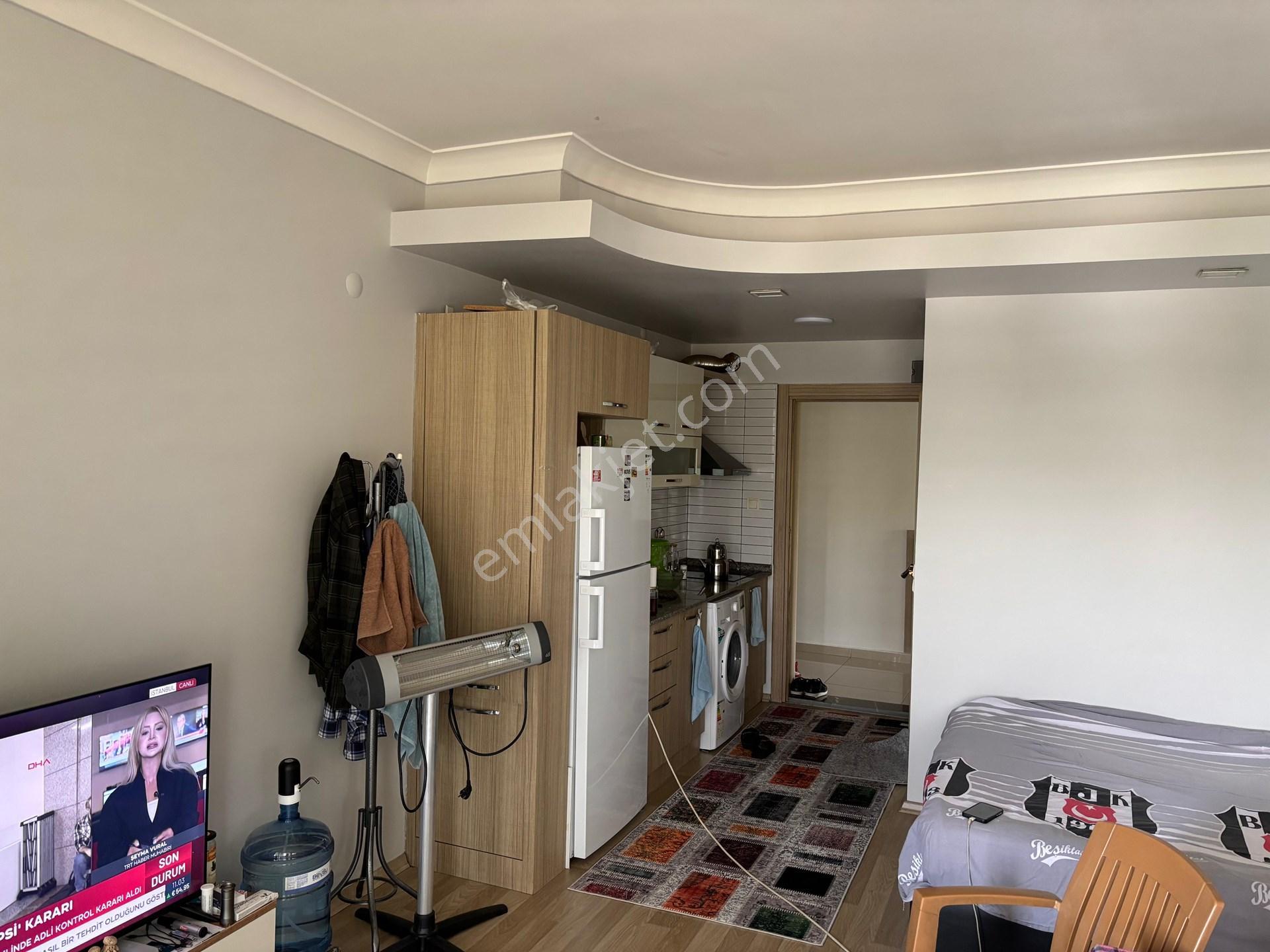 Meram Tıp Yakınında Huzur Kent Sitesinde Arakat1+0 Satılık Daire — fotoğraf 13