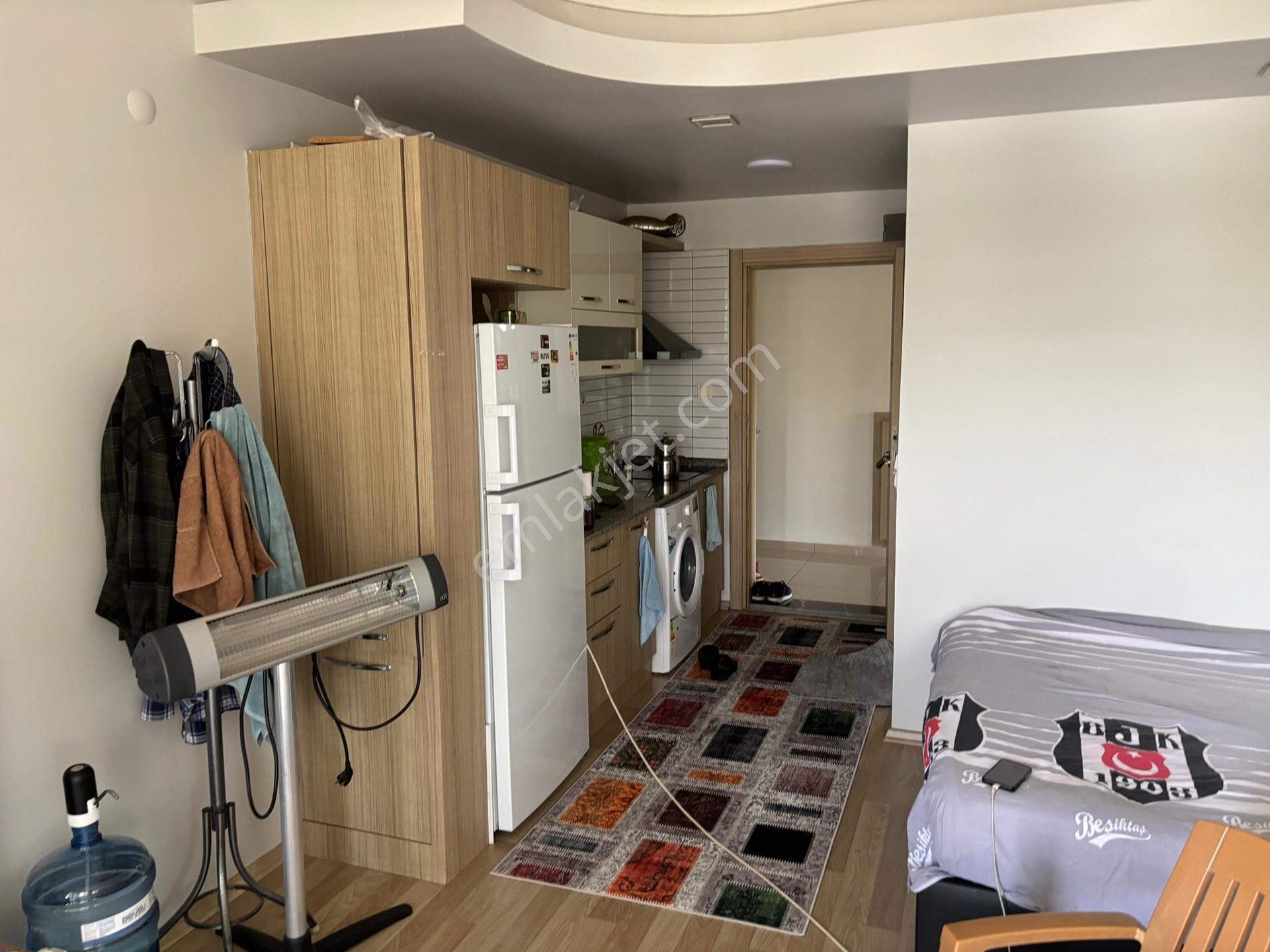 Meram Tıp Yakınında Huzur Kent Sitesinde Arakat1+0 Satılık Daire — fotoğraf 15