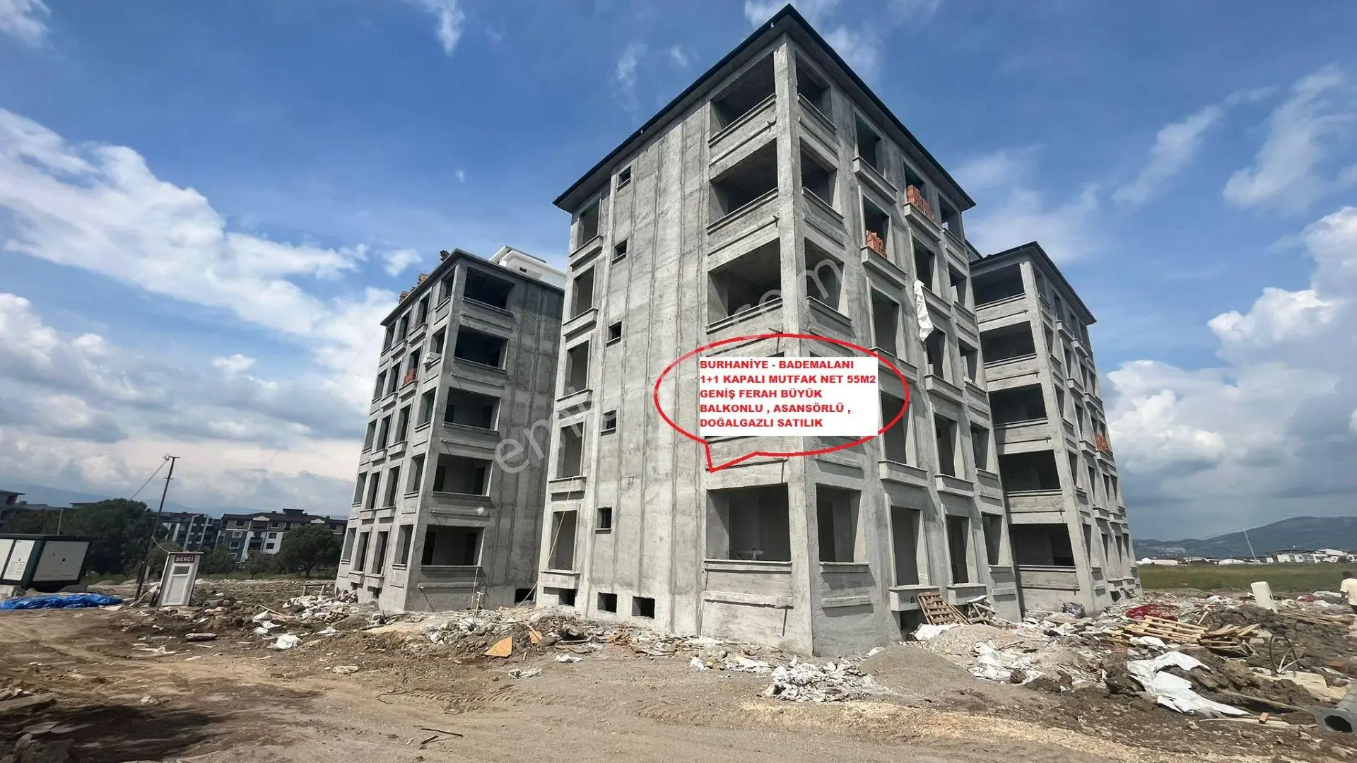 Burhaniye Badem Alanında 1+1, 65m²,kapalı Mutfak,doğa Manzaralı — fotoğraf 19