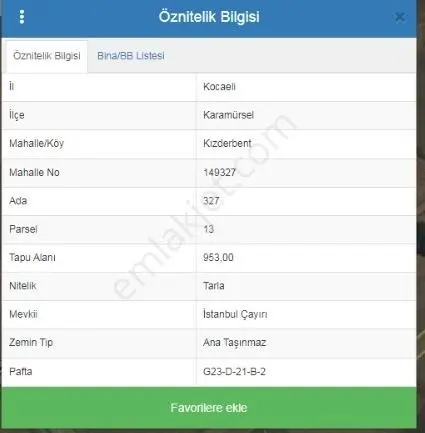 Kocaeli Karamürsel'de 953 M² Yatırımlık Doğayla İç İçe Arsa!!! — fotoğraf 4