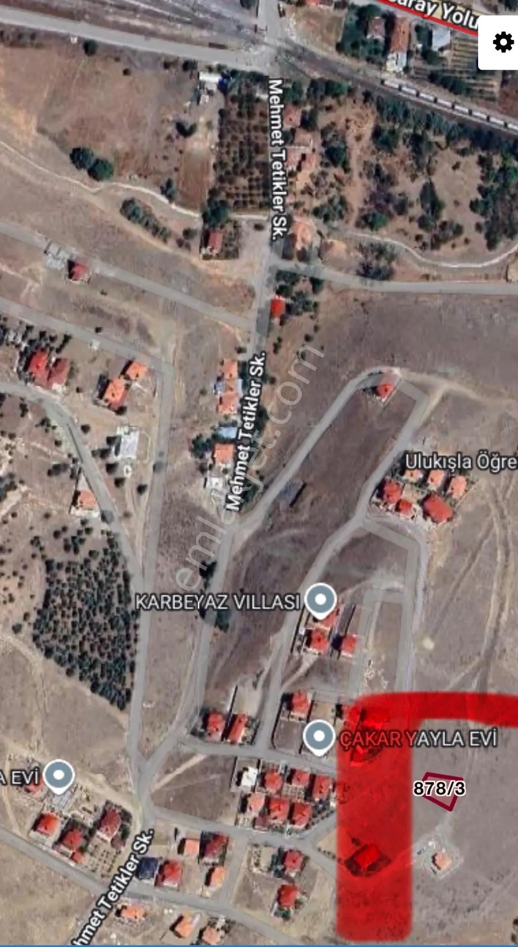 Ulukışla Kemalpaşa 447m2 Arsa — fotoğraf 3