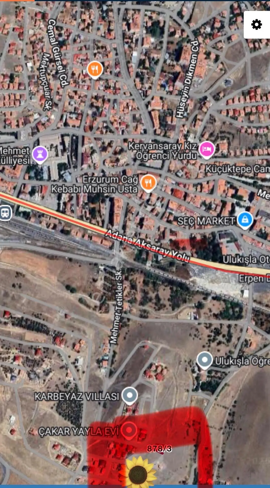 Ulukışla Kemalpaşa 447m2 Arsa — fotoğraf 5