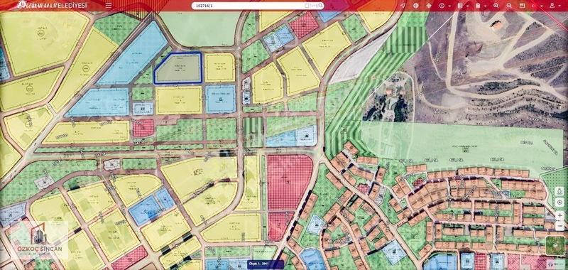 Sincan Mevlanada Konut İmarlı 99 Metre Hisse 16 Kat 1.7 Emsal — fotoğraf 31