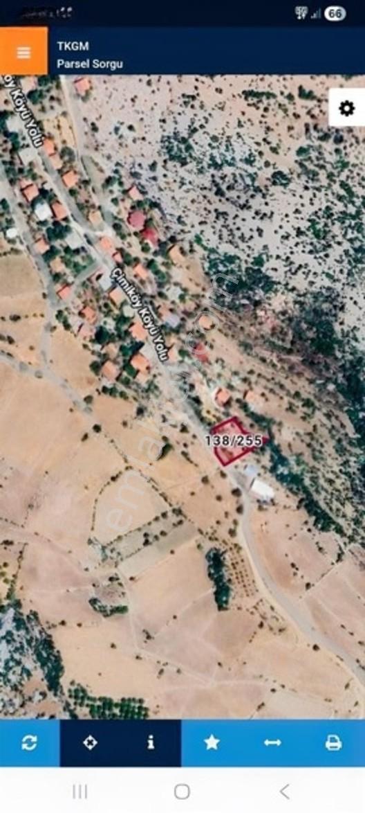 Antalya Akseki Çimide Satılık Arsa 1250m Arsa Köy İçi Araç Takas — fotoğraf 4