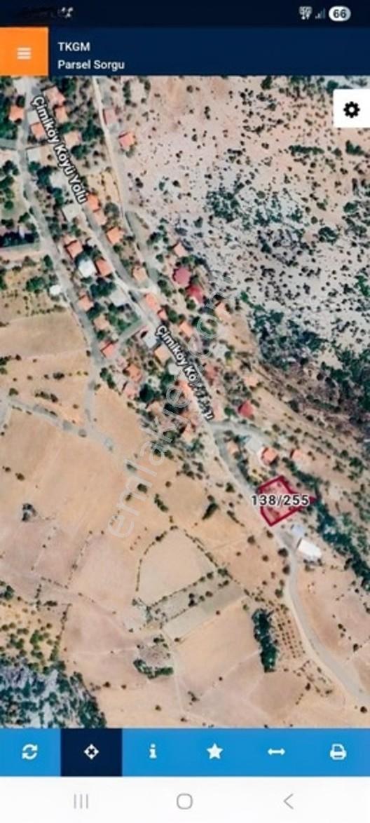 Antalya Akseki Çimide Satılık Arsa 1250m Arsa Köy İçi Araç Takas — fotoğraf 5