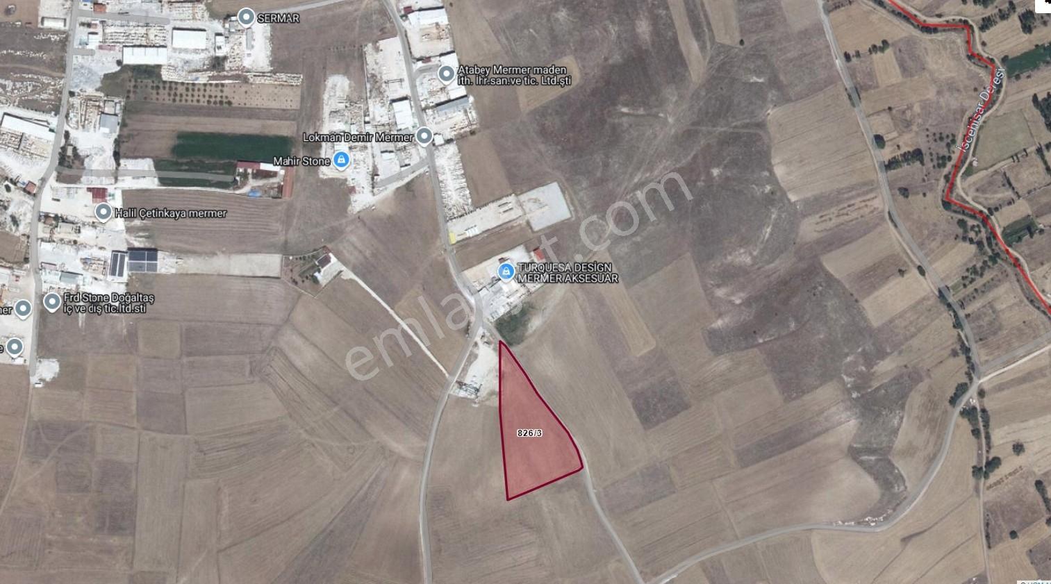 İdeal'Den İscehisar'Da Satılık 10.271M² Arazi