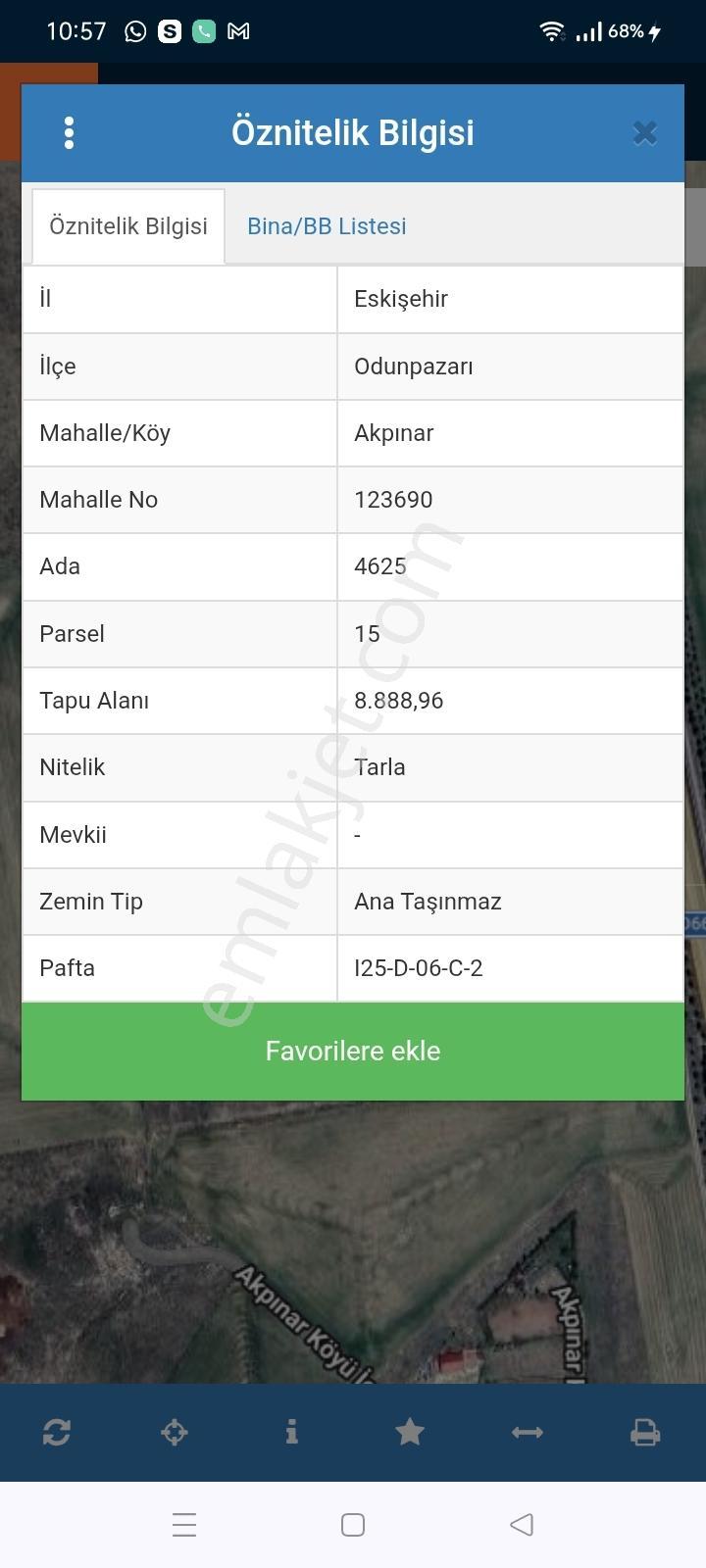 Eskişehir Seyitgazi Yoluna Cephe Akpınar Satılık Tarla Hissesi — fotoğraf 5