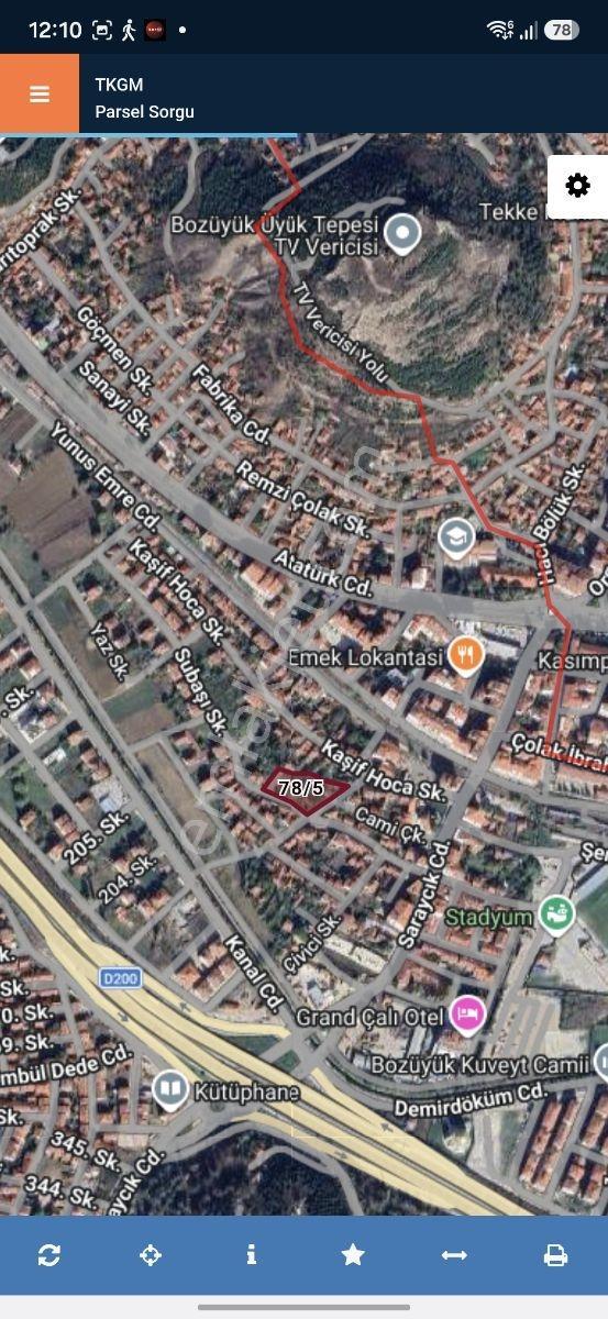 Çarşı Mahalle De 2584 M2 Arsa Da138 M2 Hisse'si Satılık — fotoğraf 2