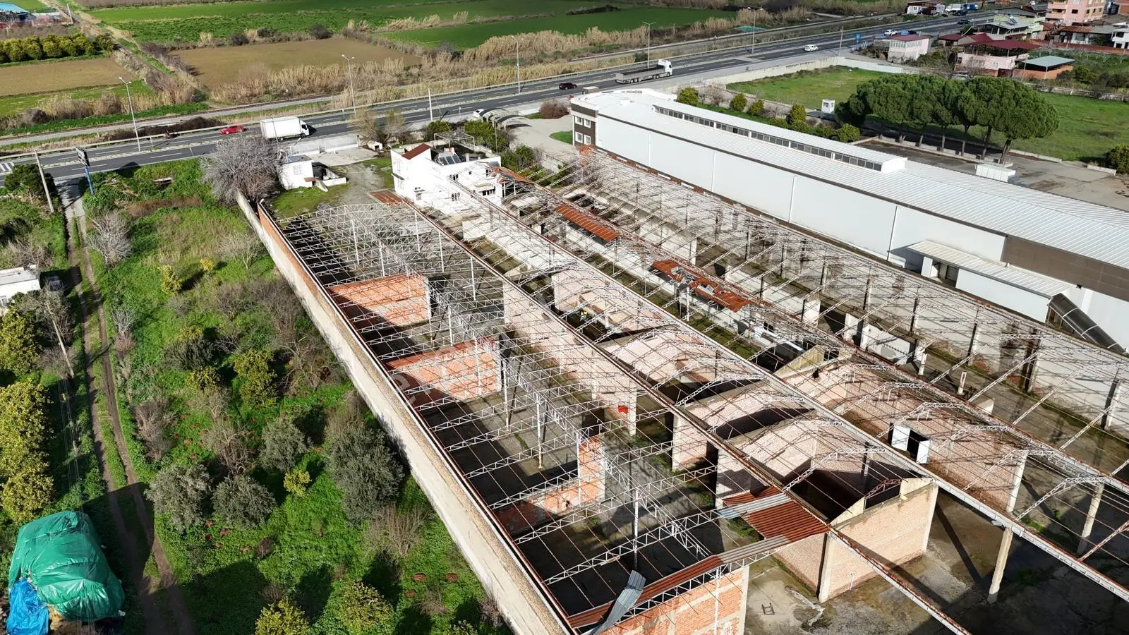 Aydın Denizli Karayoluna Cephe 6904 M2 Sanayi İmarlı Arsa — fotoğraf 7