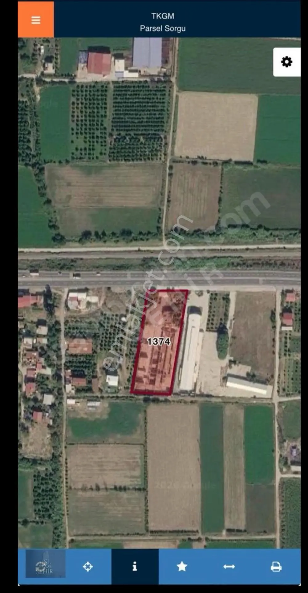 Aydın Denizli Karayoluna Cephe 6904 M2 Sanayi İmarlı Arsa — fotoğraf 13