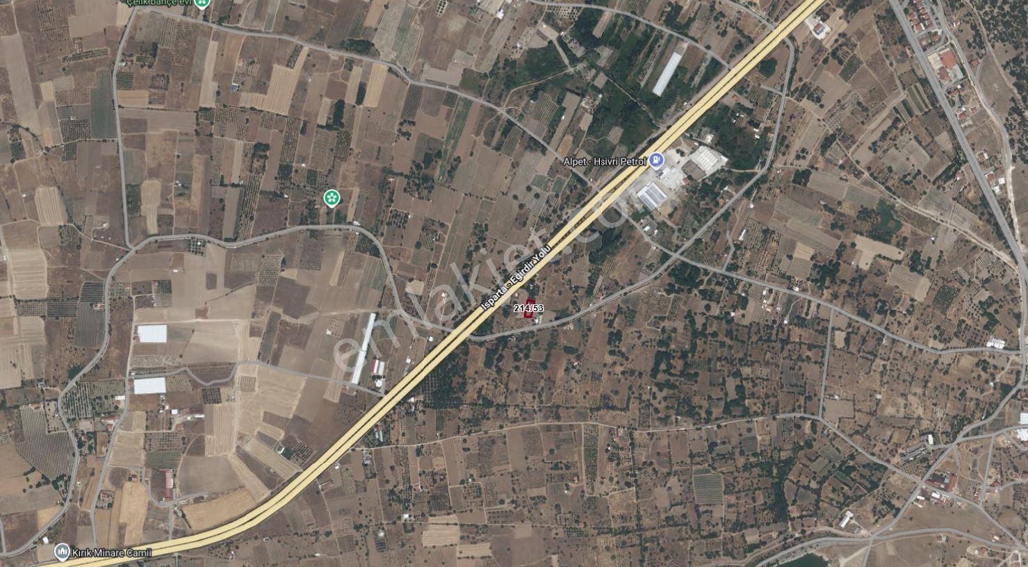 Isparta Büyükgökçeli'de 851m2 Satılık Bağ — fotoğraf 3