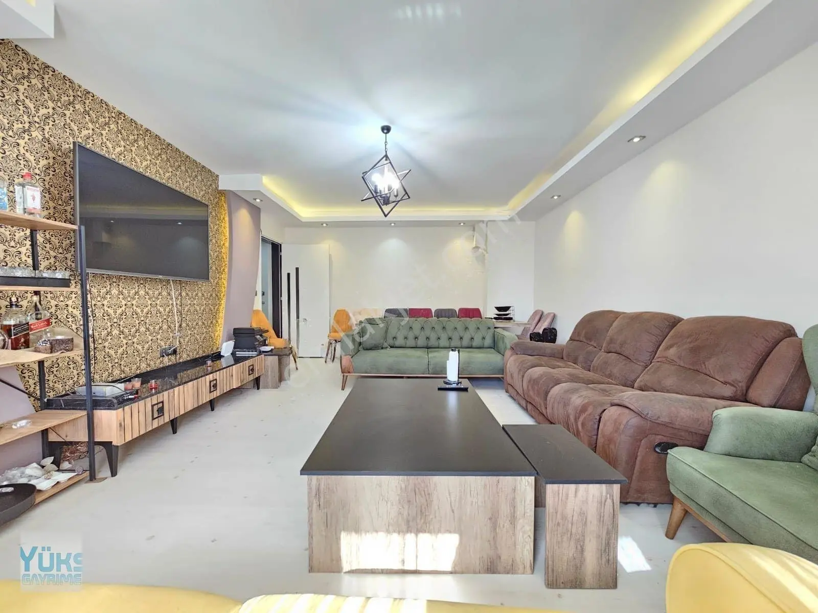 Denizli Şemikler De Cinkaya Mevkii 5+2 320 M2 Full Kredili Satılık Dubleks Daire — fotoğraf 9