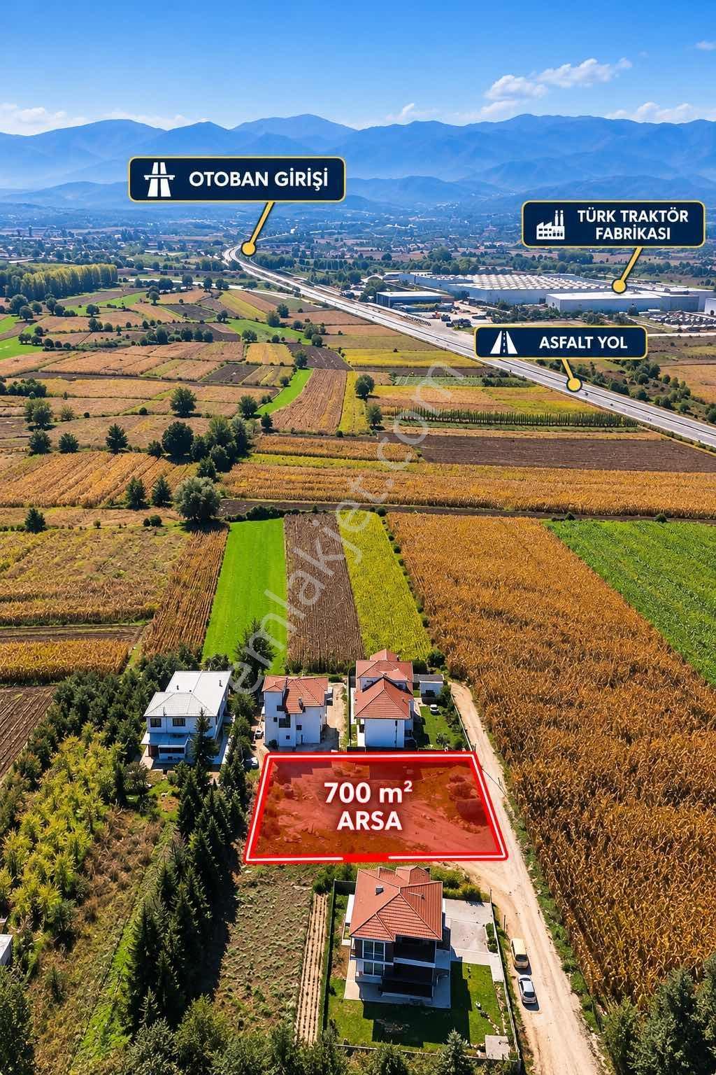 Söğüt Caddesinde Satılık 700 M2 Arsa — fotoğraf 4