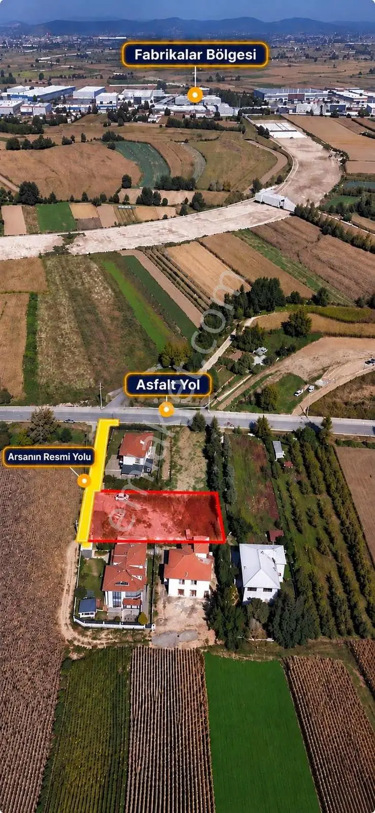 Söğüt Caddesinde Satılık 700 M2 Arsa — fotoğraf 6