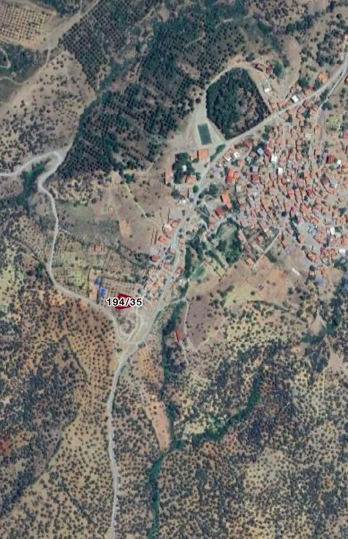 Havran Kalabak'ta 706 M² İmarlı Arsa - Su Ve Elektrik Mevcut — fotoğraf 4