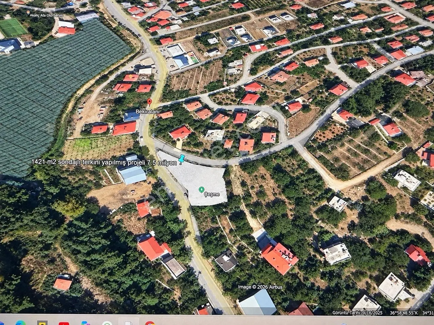 Aktif’ten Toplam 1.421 M², Yatırım Fırsatı Sunan Satılık Arsa — fotoğraf 2