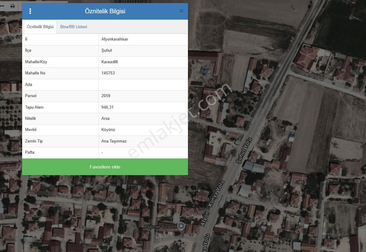 Düştü ! Afyon Şuhut Karaadilli 'de Satılık Değerli Cazip Arsalar — fotoğraf 5