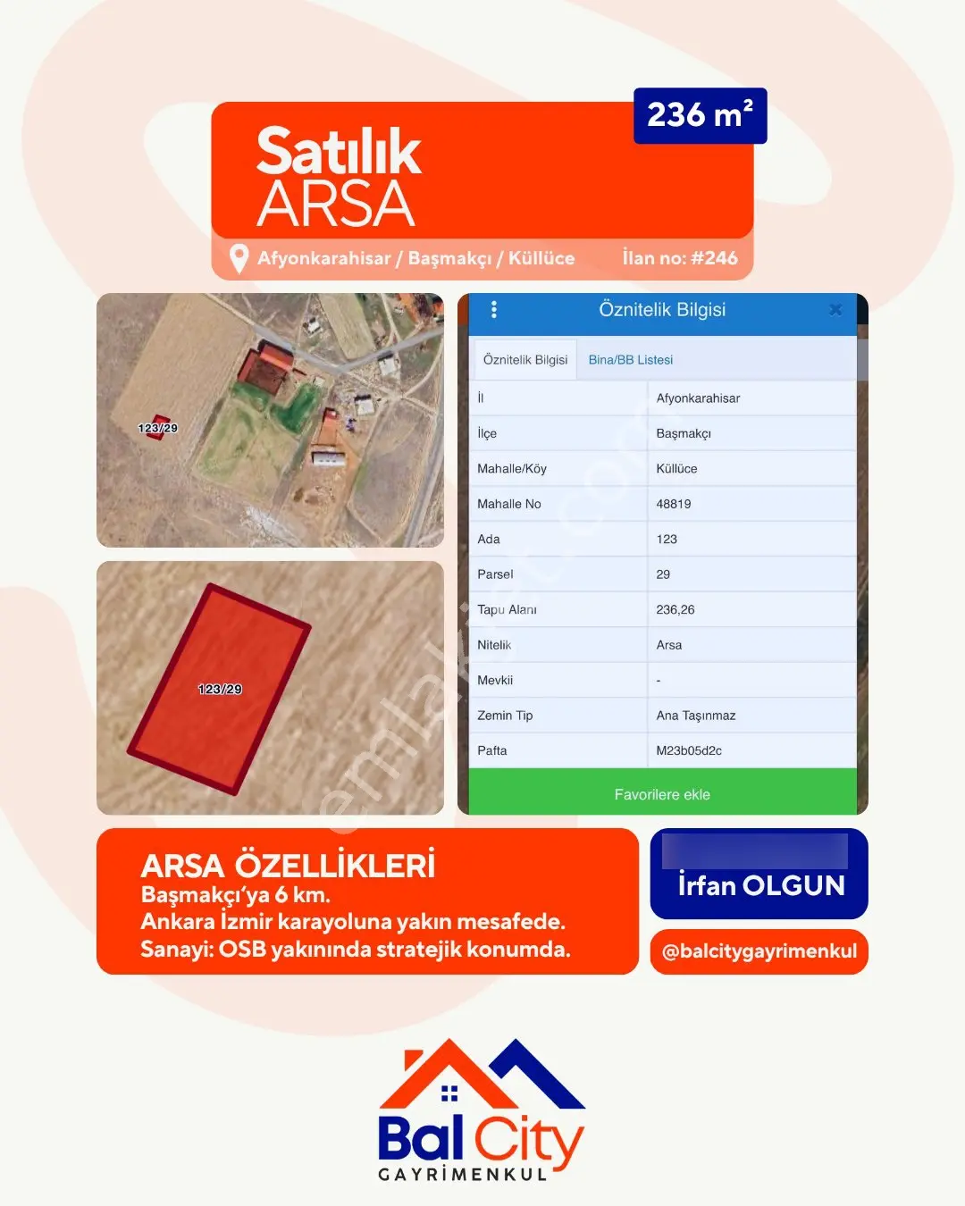 Balcity- Başmakçı Harika Lokasyonda Müstakil Satılık Konut İmarlı Arsa