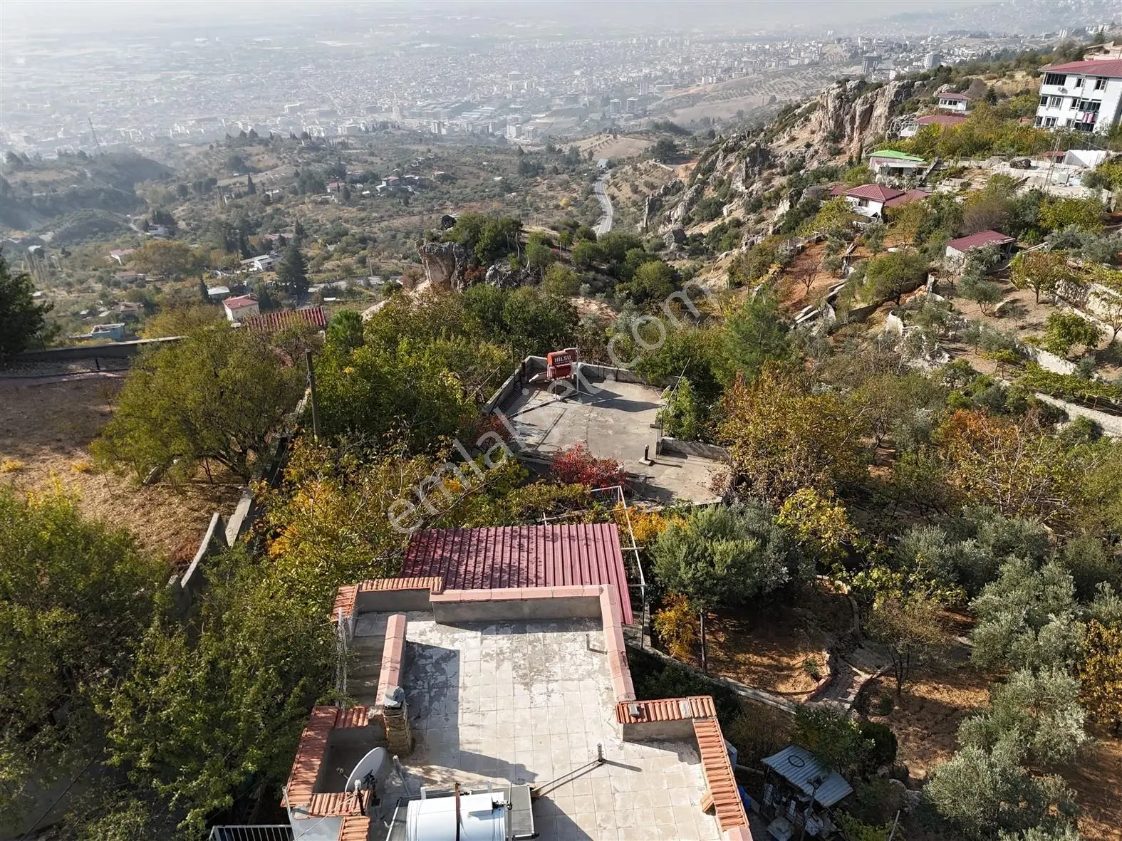 Yeni Rota'dan Sarıkayada Şehir Manzaralı Satılık Bağ Ve Bağ Evi — fotoğraf 8