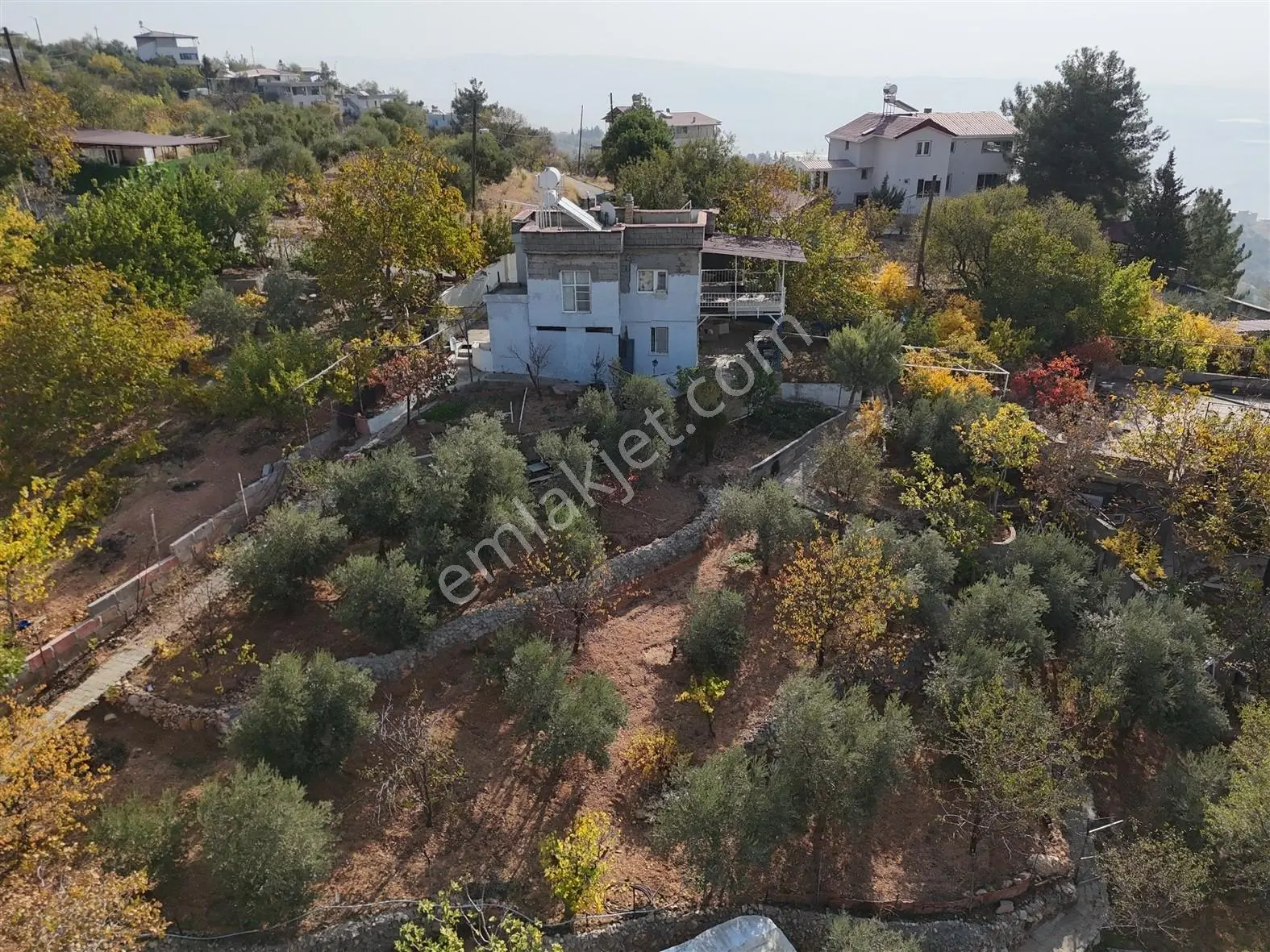 Yeni Rota'dan Sarıkayada Şehir Manzaralı Satılık Bağ Ve Bağ Evi — fotoğraf 12