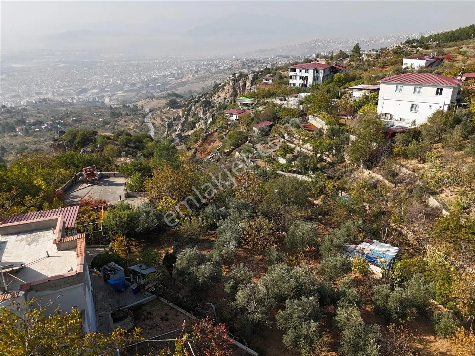 Yeni Rota'dan Sarıkayada Şehir Manzaralı Satılık Bağ Ve Bağ Evi — fotoğraf 19