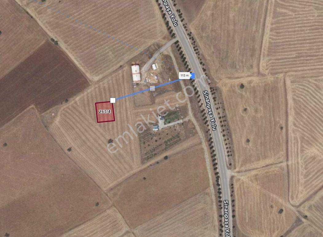 Sinanpaşa Devlet Hastanesi (A101 Deposu) Yakını Satılık Arsa