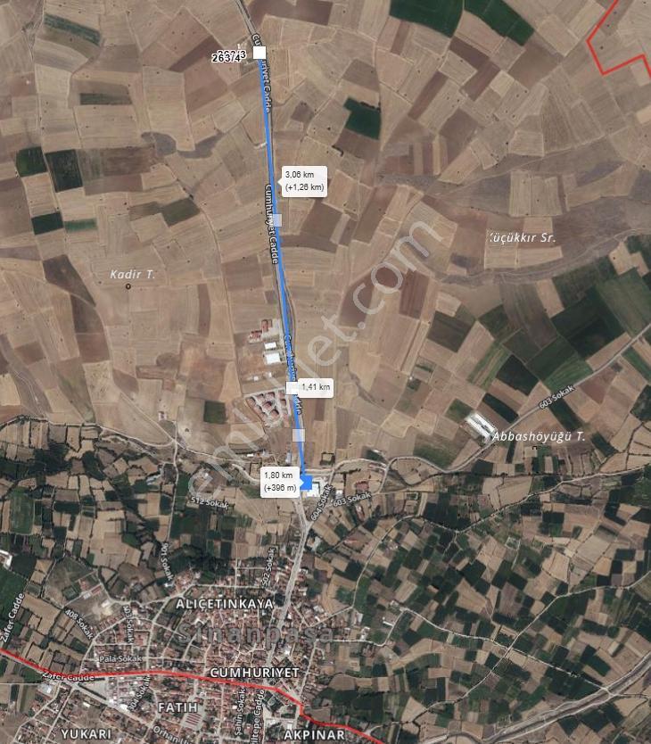 Sinanpaşa Devlet Hastanesi (a101 Deposu) Yakını Satılık Arsa — fotoğraf 5