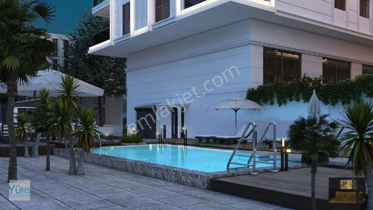 Denizli Adalette 3+1 170 M2 Havuzlu Site İçinde Lansmana Özel Satılık Lüks Daire — fotoğraf 20