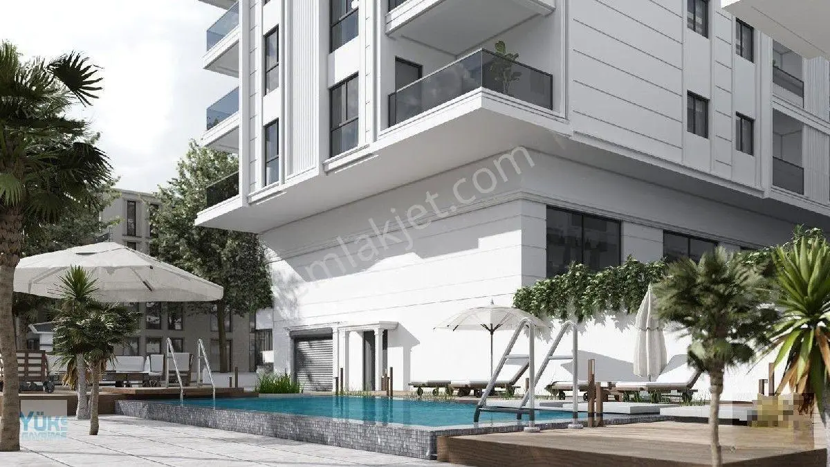 Denizli Adalette 3+1 170 M2 Havuzlu Site İçinde Lansmana Özel Satılık Lüks Daire — fotoğraf 22