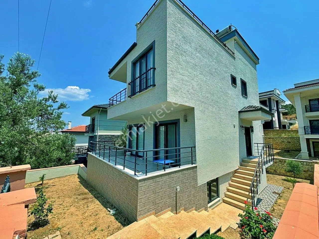 Uytundan Pelitköyde Denize 300 Metre Bahçeli 6+2 Müstakil Villa — fotoğraf 23