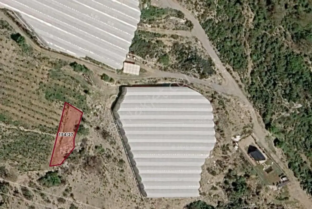 Alanya Güney De 544 M2 Tarla, Deniz Manzaralı — fotoğraf 4