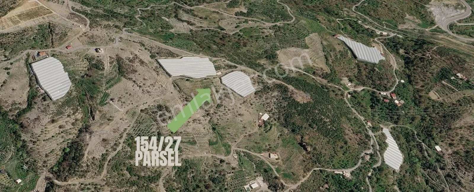 Alanya Güney De 544 M2 Tarla, Deniz Manzaralı — fotoğraf 5