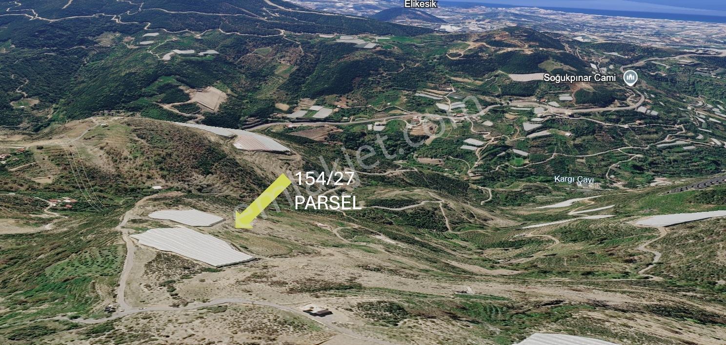 Alanya Güney De 544 M2 Tarla, Deniz Manzaralı — fotoğraf 6