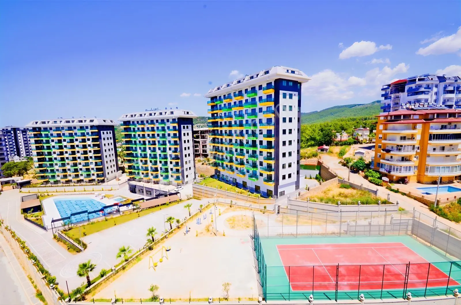 Konak Green Towers Res | 2+1 Penthouse | Zengin Sosyal Olanaklı