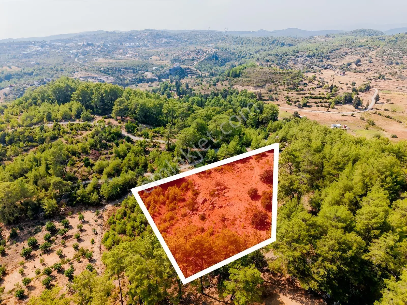 Saburlar Köyü Yol Kenarı 3.987 M² Rızai Taksimli Hisseli Tarla — fotoğraf 5