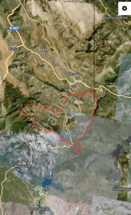 Antalya Ürünlüde Satılık 10 Dönüm Parsel Su Elektrik Yol Var — fotoğraf 10