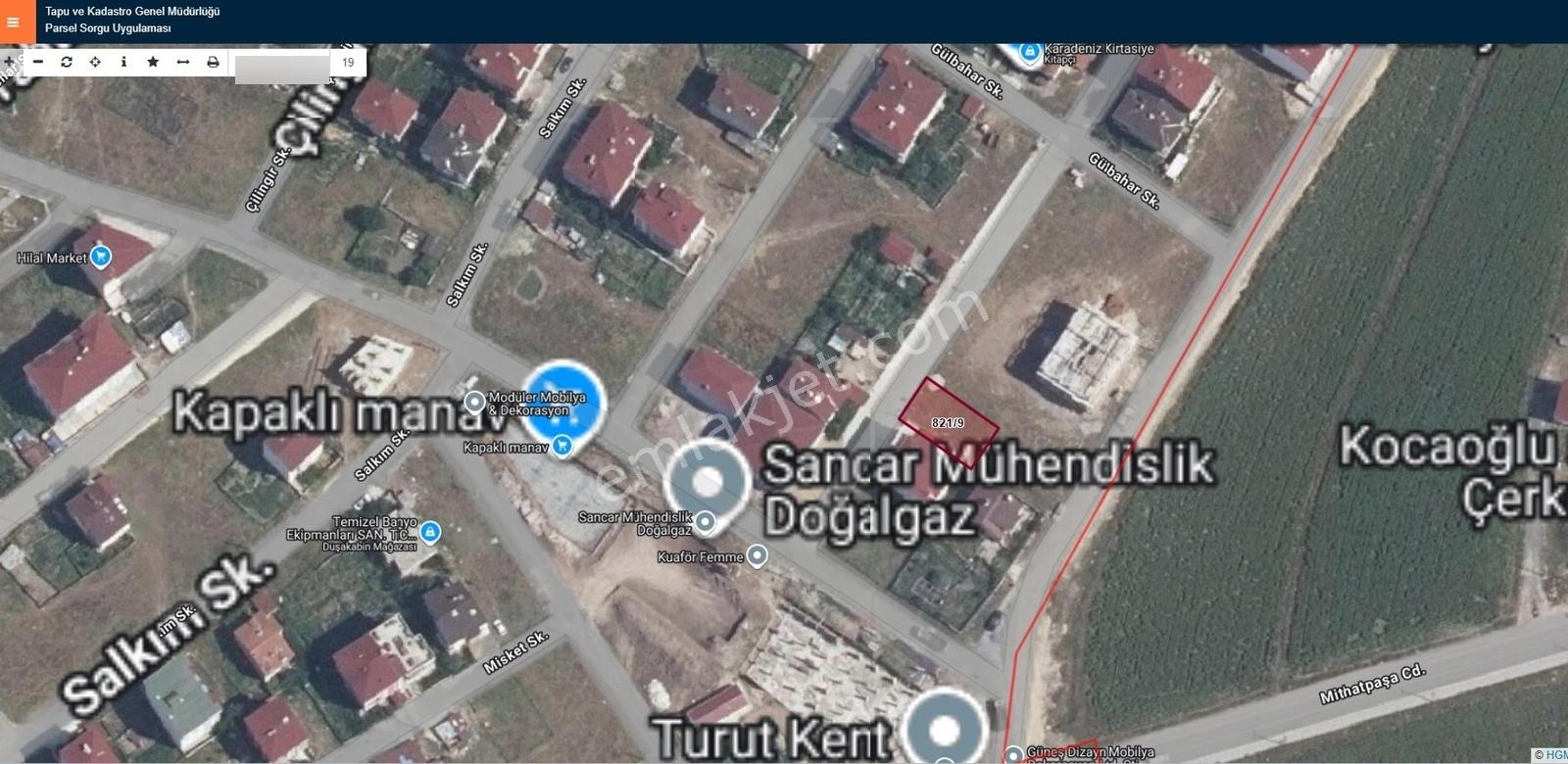 Kapaklı Merkezde Hastaneye Yakın, 4 Kat İmarlı Satılık Arsa — fotoğraf 3
