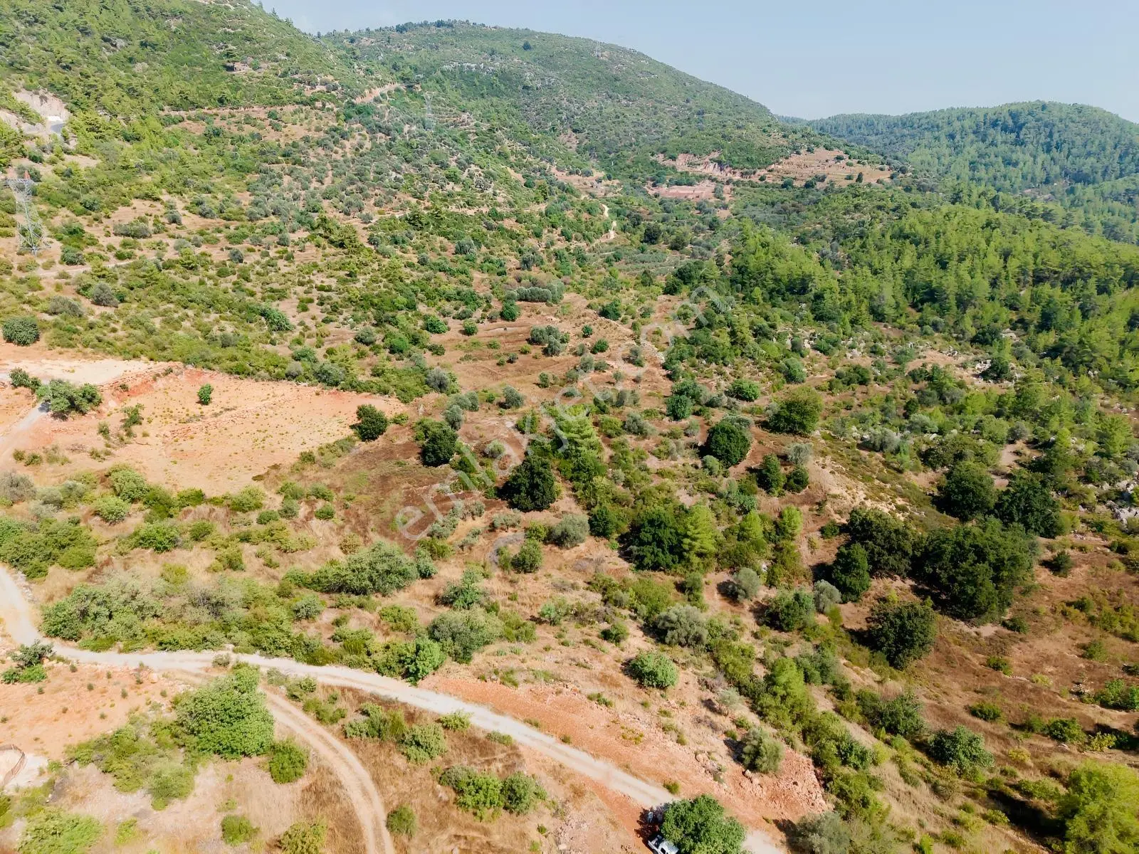 Alanya Karamanlarda Yola Sıfır 5152 M2 Yatırımlık Tarla — fotoğraf 5