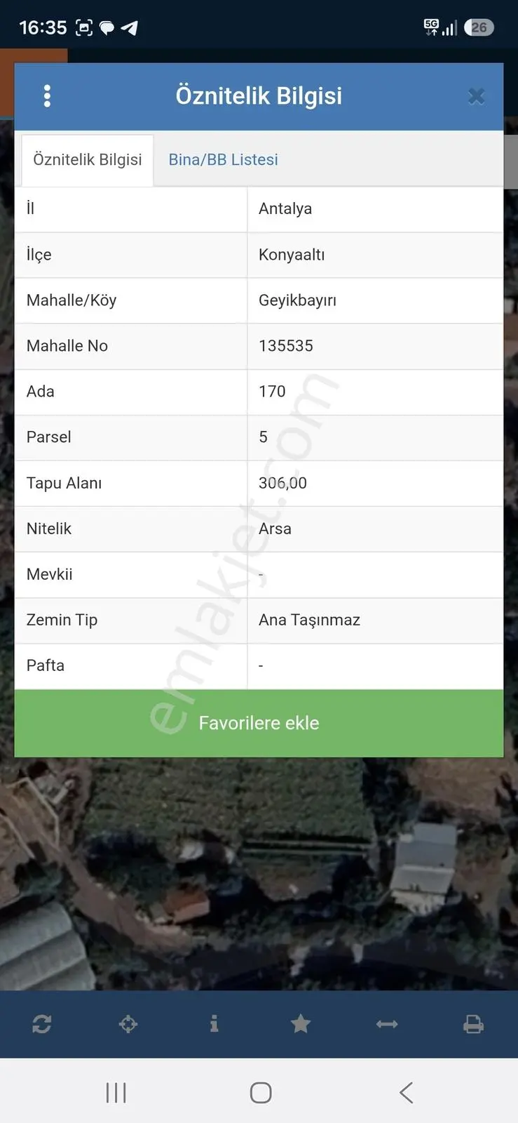 Antalya Geyikbayırı Sinan Değirmeninde 306 M2 Villa Arsası — fotoğraf 2