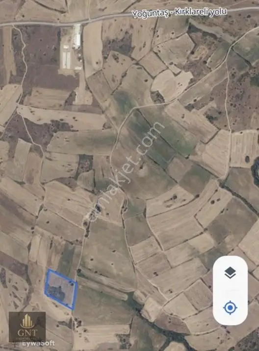 Kırklareli Merkez Kayalıda 250 M² Satılık Yatırımlık Arazi — fotoğraf 3