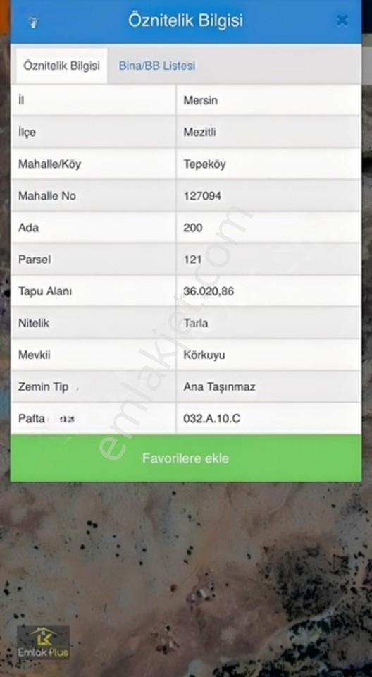 Mersin Emlak Plus'tan Tepeköy Yayla Havasında Fırsat 36 Dönüm — fotoğraf 3