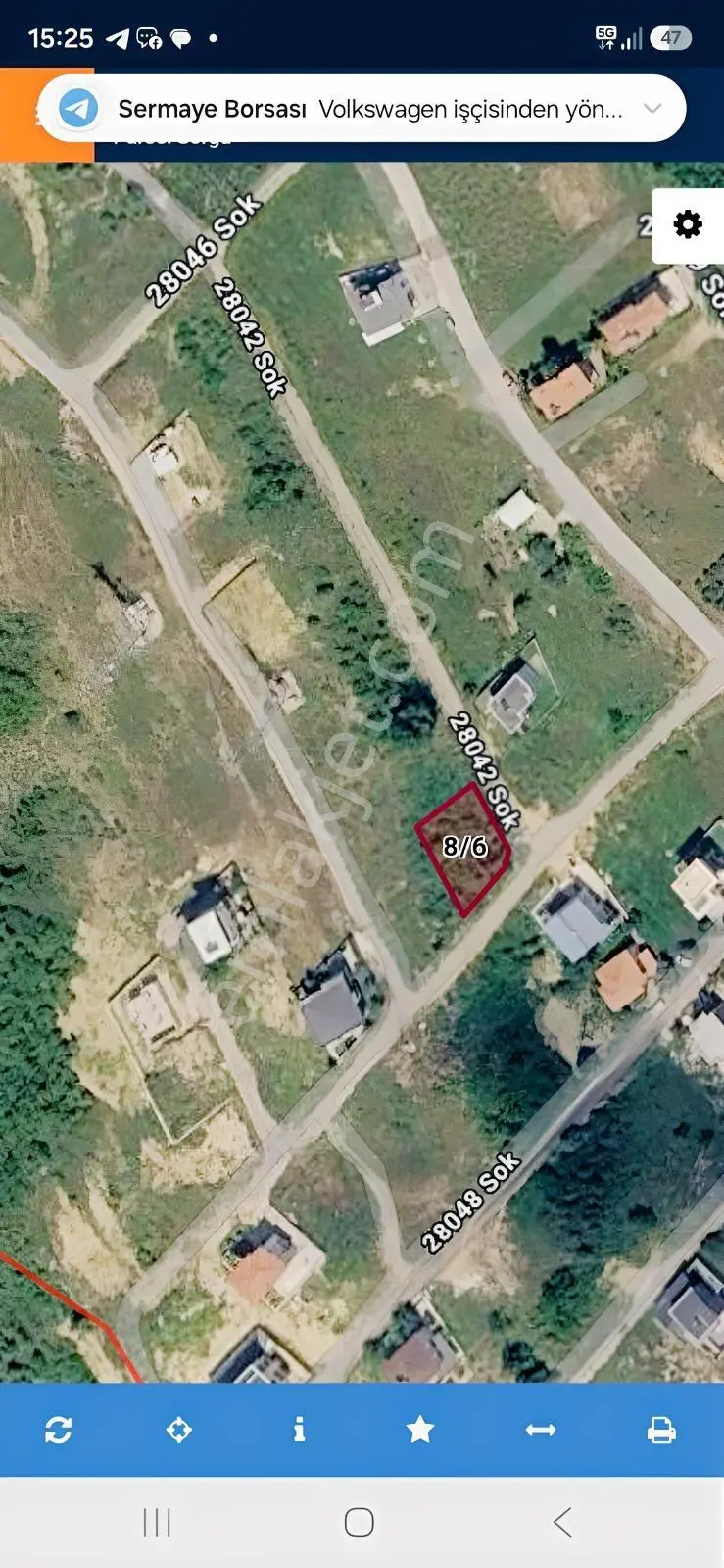 Çalkaya Mandırlarda Panoromik Manzaralı 414 M2 Köşe Parsel Arsa — fotoğraf 8