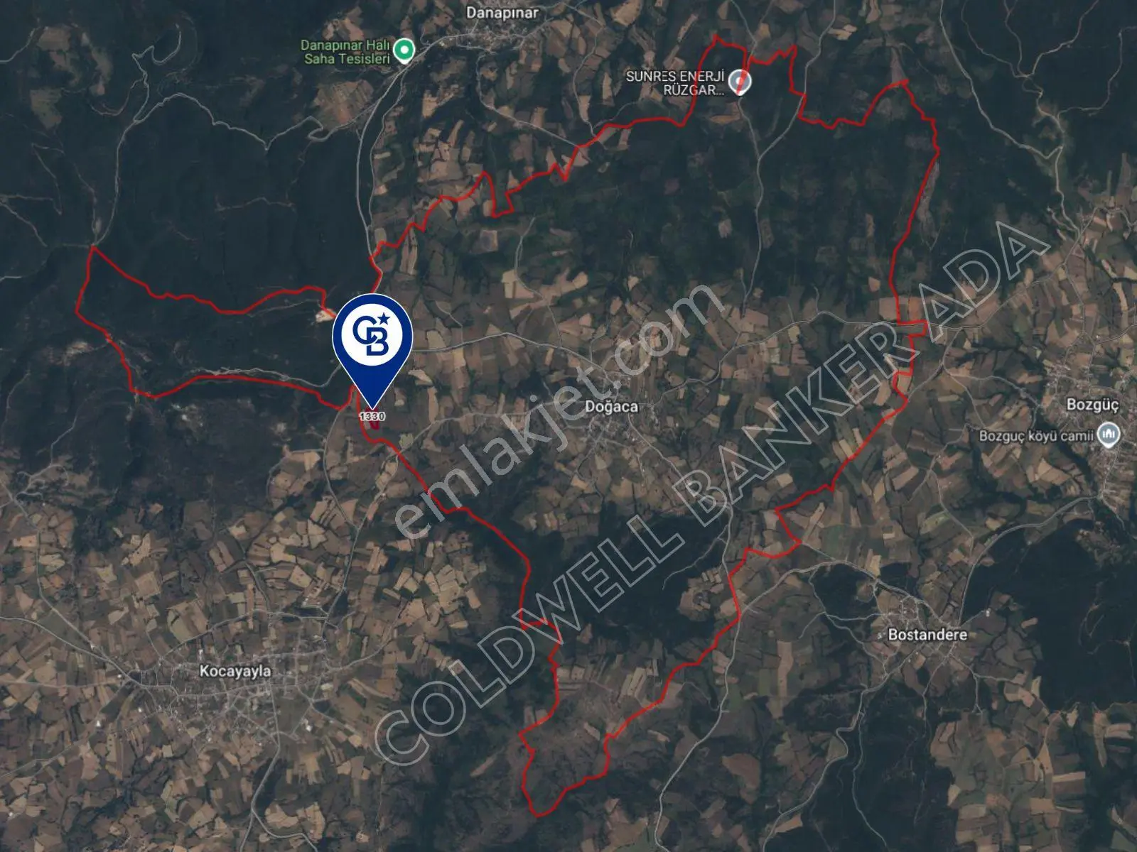 Çanakkale Çan Doğaca’da Elektrik Ve Su Kapısında 7.600 M² Satılık Tarla — fotoğraf 4