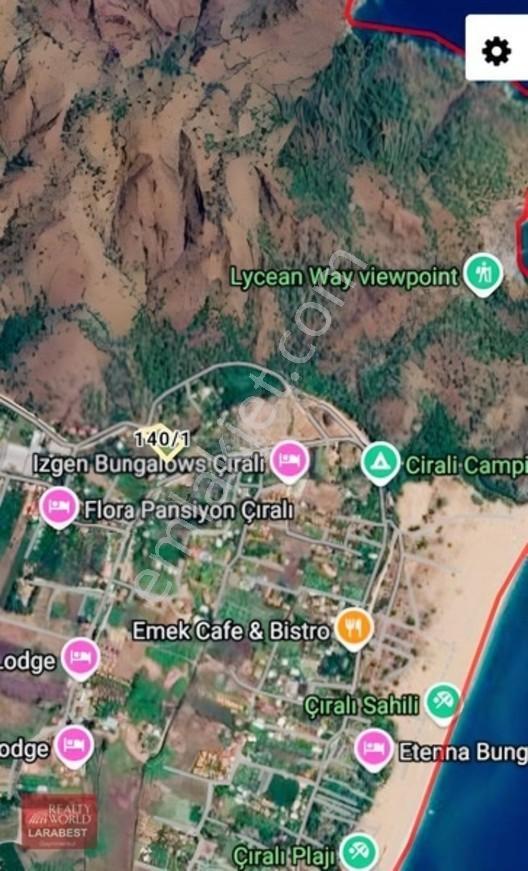 Çıralı'da Denize 900 Metre Satılık Arazi — fotoğraf 4