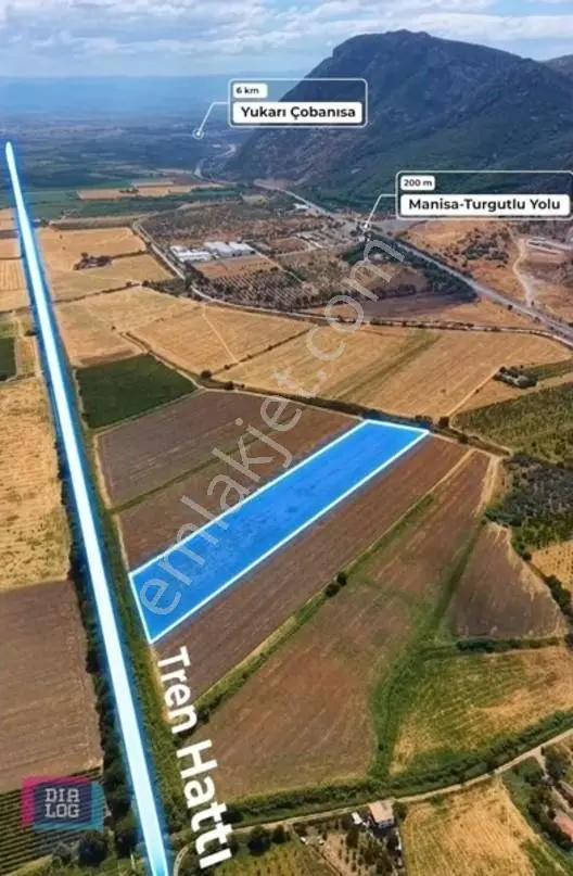 Manisa Çoban İsa Mahallesinde Hamalin Kırında Satılık Arazi — fotoğraf 4