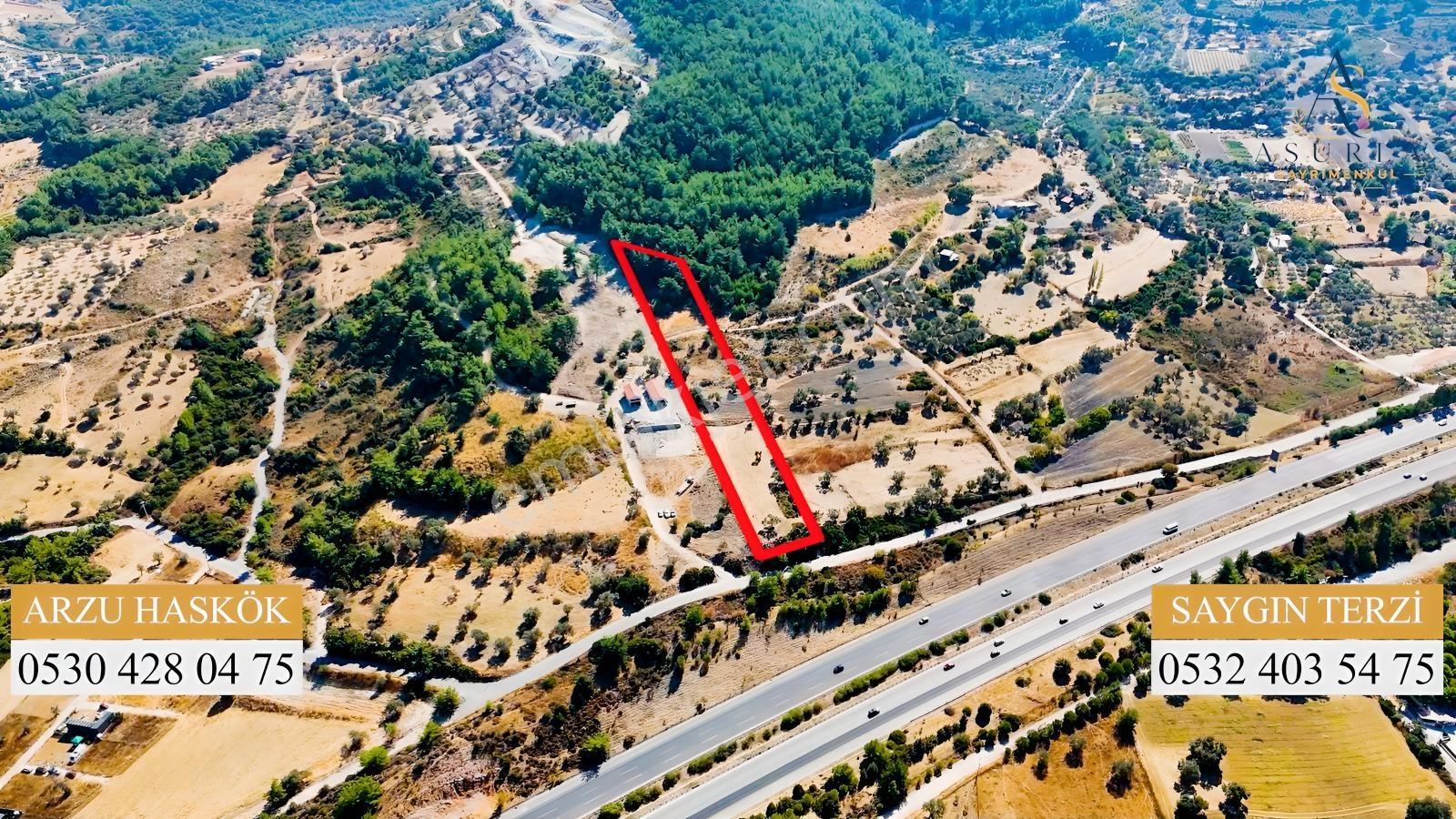 Urla Yenicede Deniz Manzaralı Tek Parsel Tek Tapu Satılık Tarla — fotoğraf 9