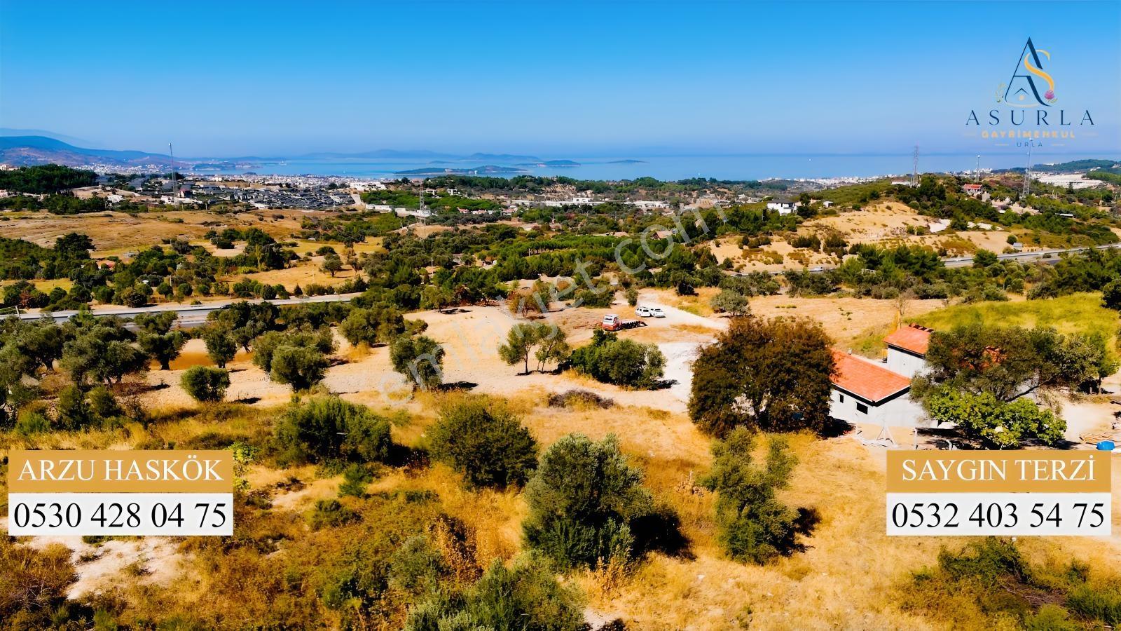 Urla Yenicede Deniz Manzaralı Tek Parsel Tek Tapu Satılık Tarla — fotoğraf 13